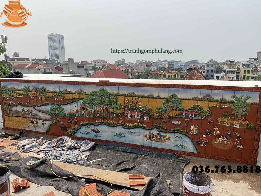 Đặc điểm của những bức tranh quê hương