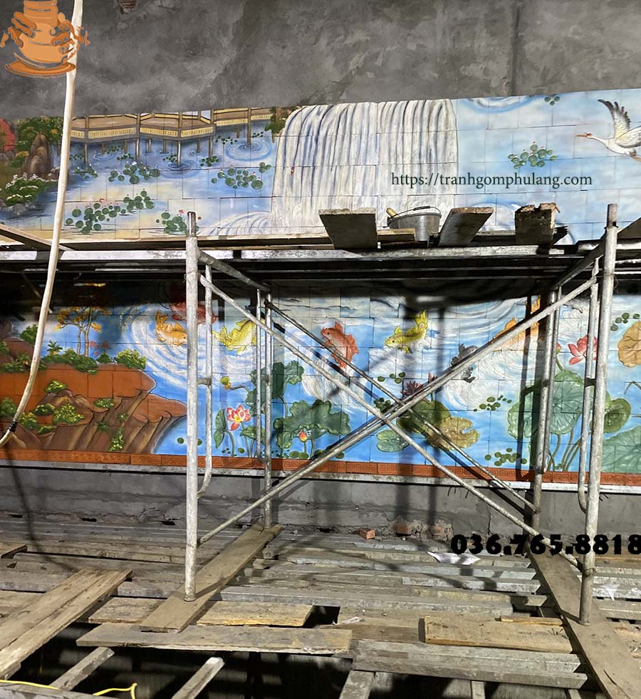 Những mẫu tranh gốm ghép mảnh đẹp