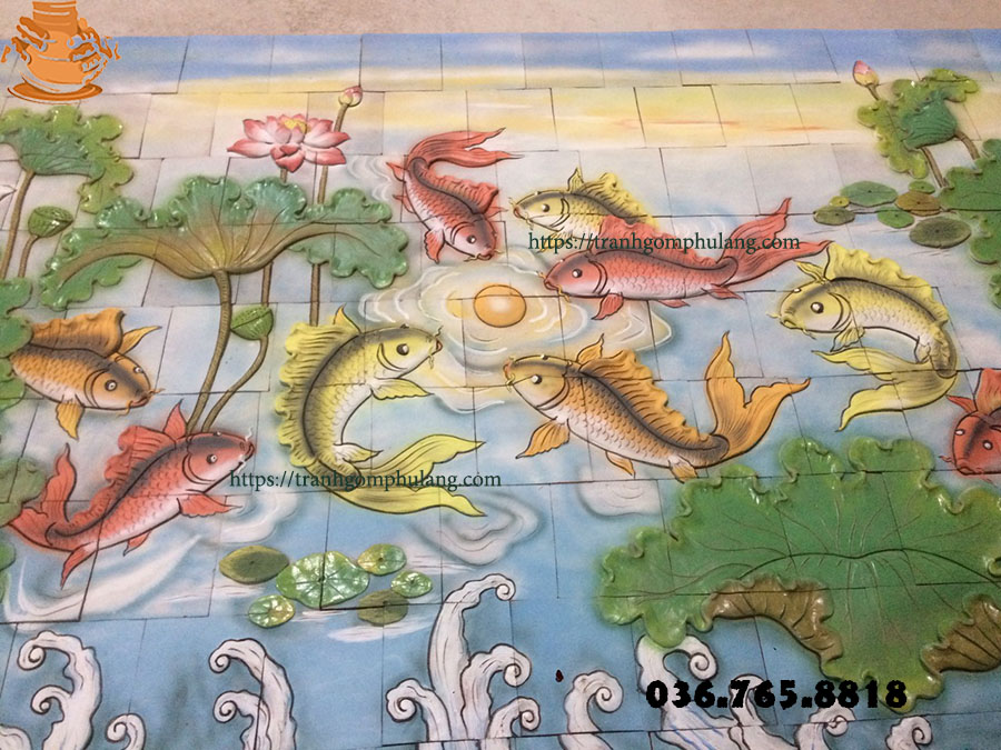 Chín con cá chép hội tụ